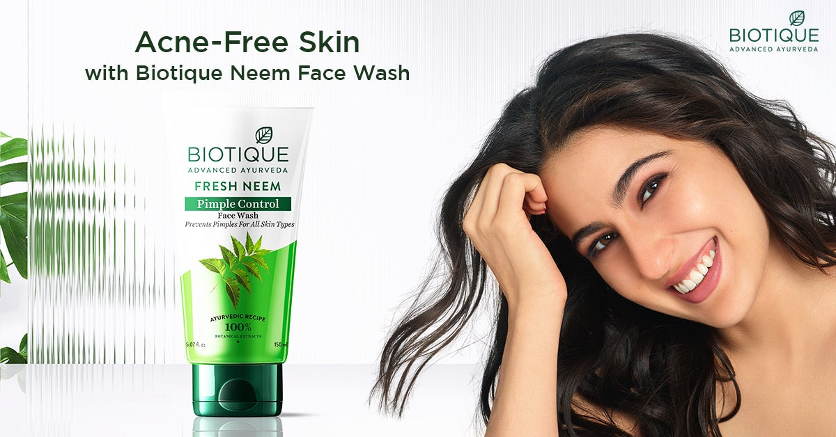 Fight Acne the Natural Way: Biotique's Neem Face Wash for Acne-Free Skin