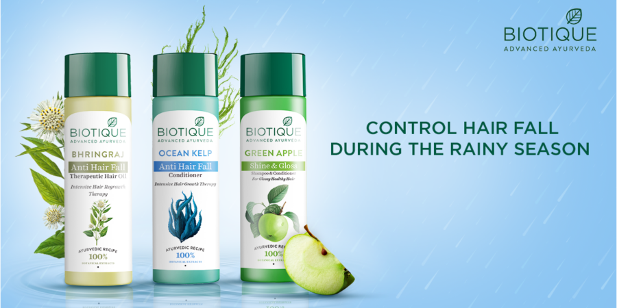 HOW TO CONTROL HAIR FALL DURING THE RAINY SEASON?