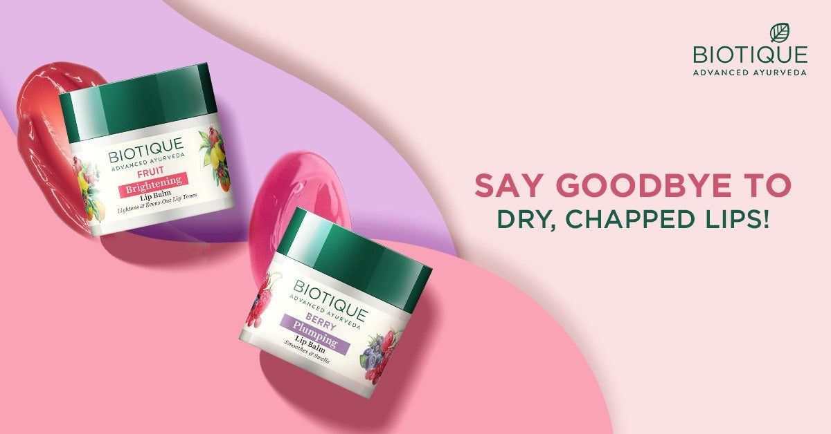 Pamper Your Dry and Chapped Lips This Winter With Biotique Lip Balms