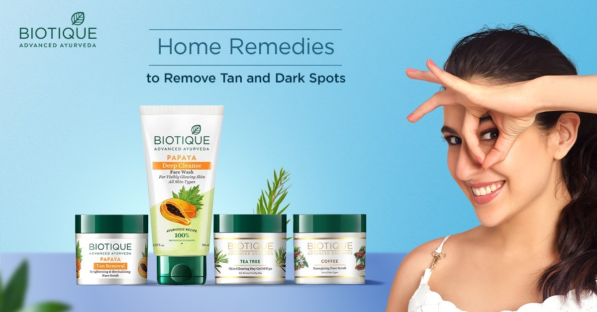Removing Tan and Dark Spots With 7 Home Remedies That Actually Work