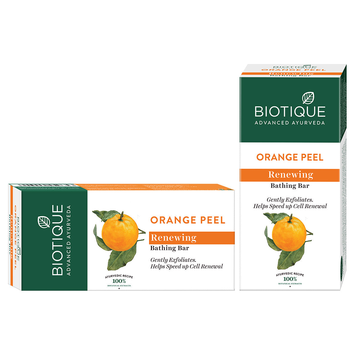 Orange peel  renewing bathing bar 150g