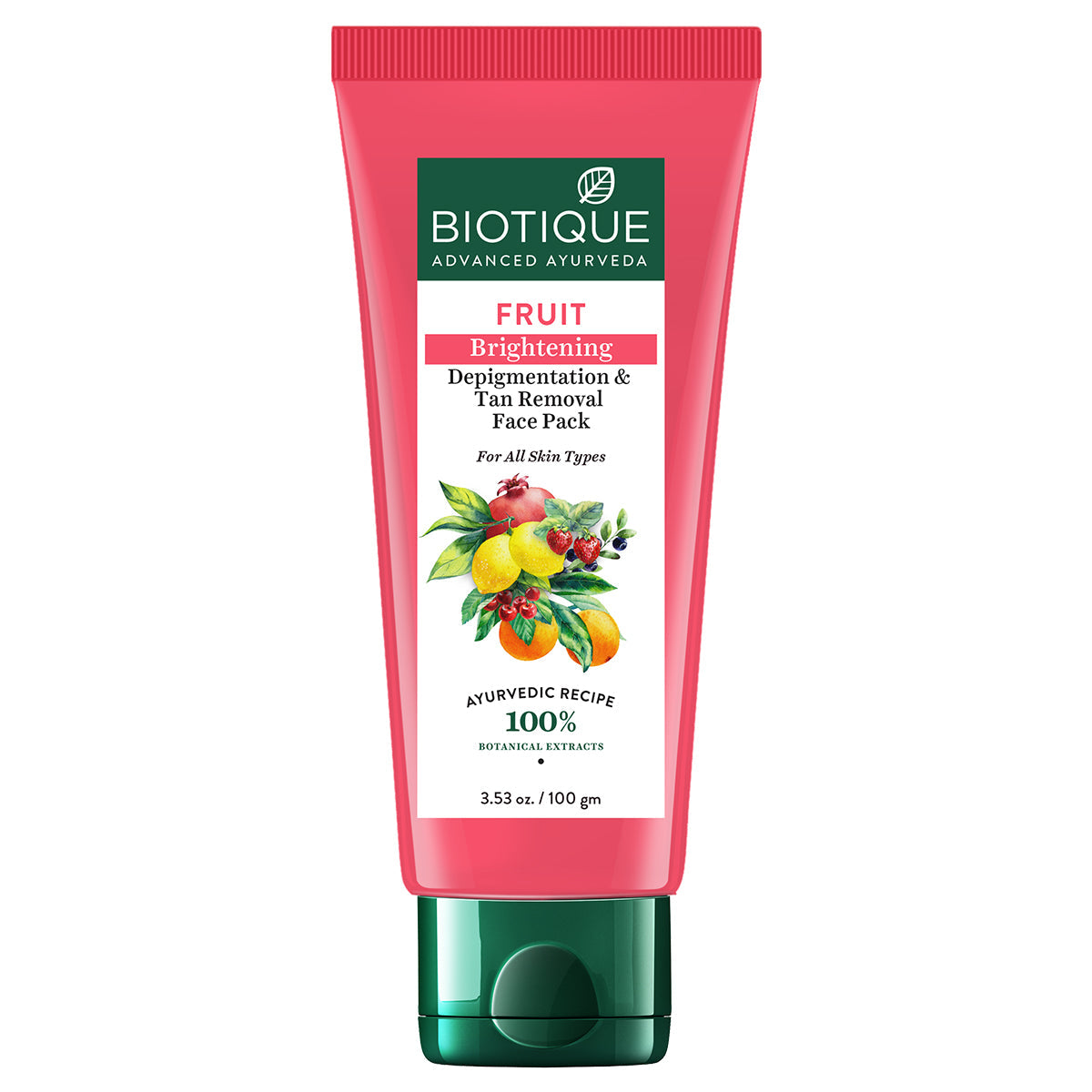 Fruit brightening depigmentation & tan removal face pack 100ml