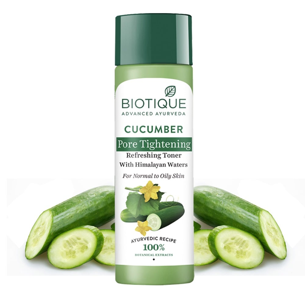 Cucumber pore tightening refreshing toner