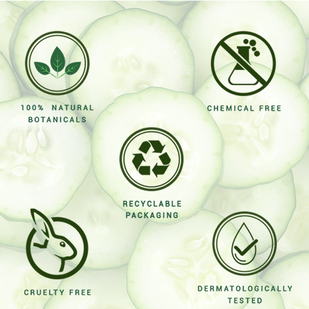 Cucumber pore tightening refreshing toner