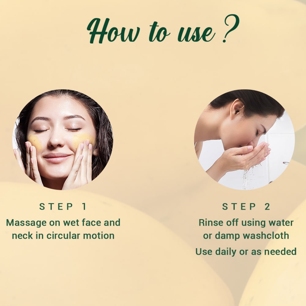 Papaya tan removal brightening & revitalizing face scrub