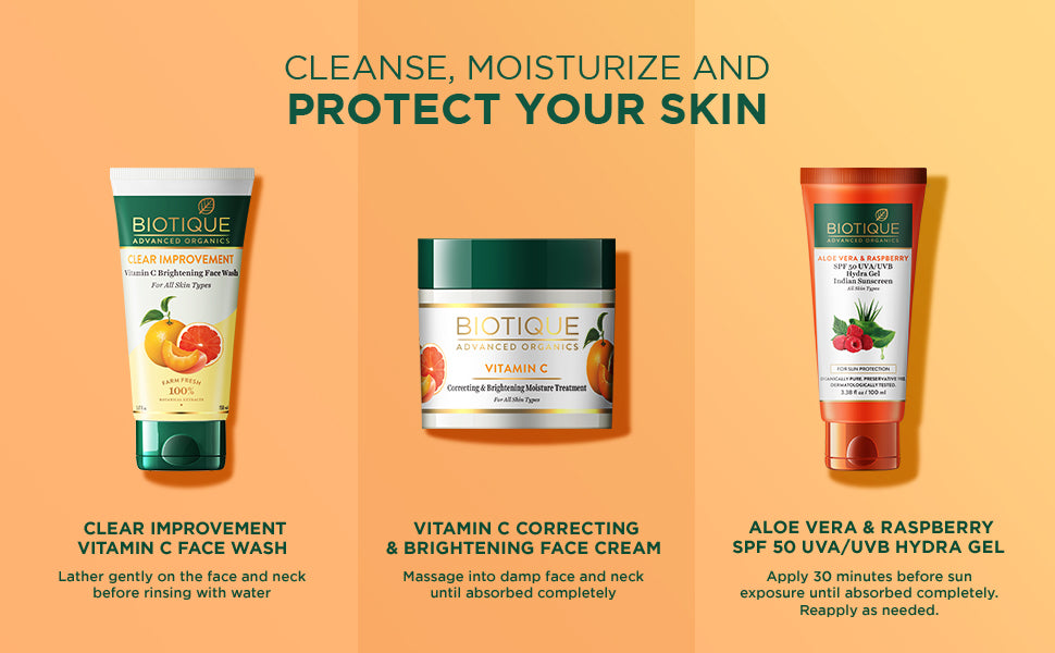 Biotique aloe vera & raspberry spf 50 hydra gel indian sunscreen 100g A+ image