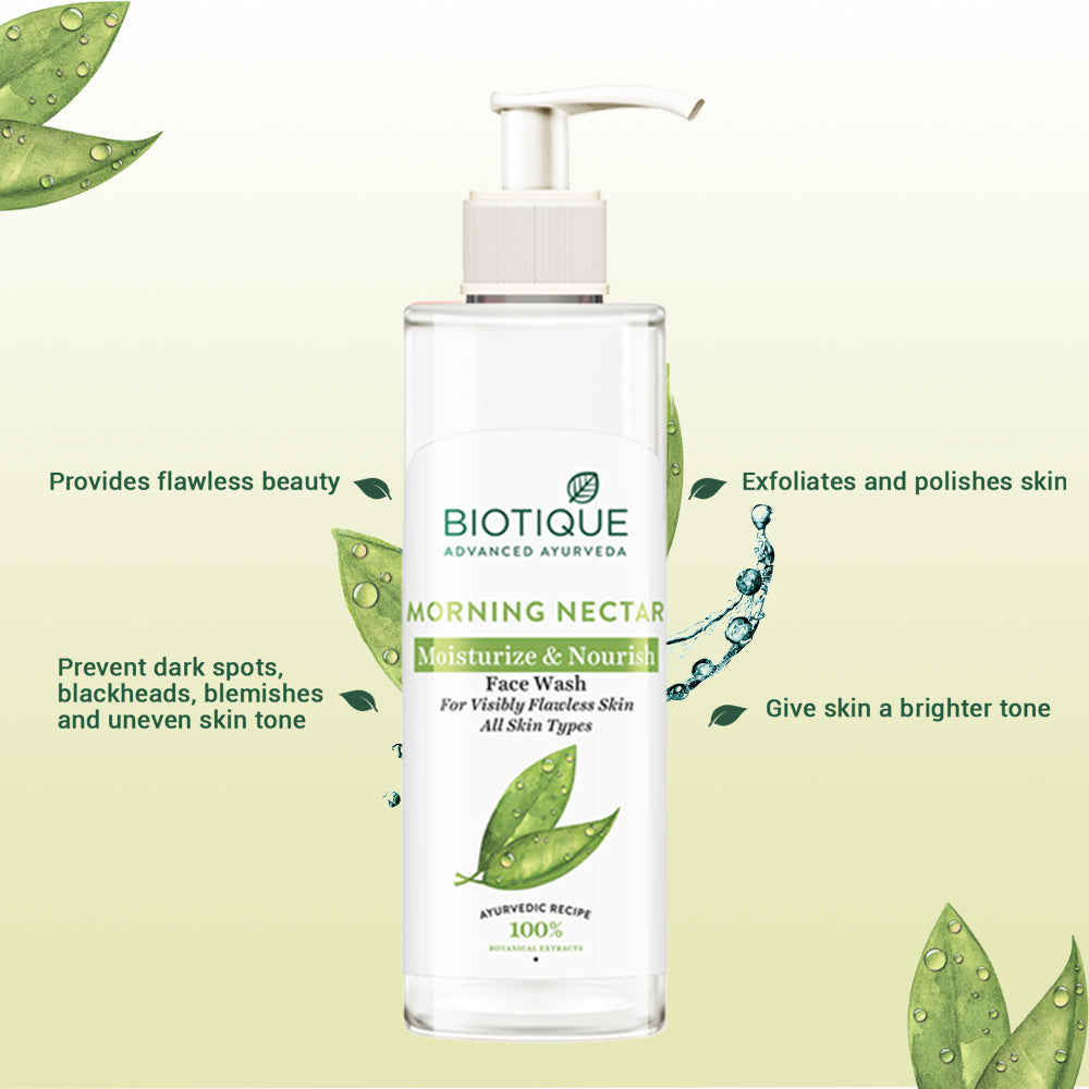 Morning nectar moisturize & nourish face wash