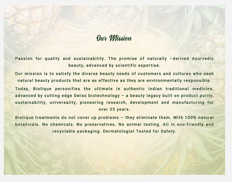 Pineapple oil control foaming face wash A+ image
