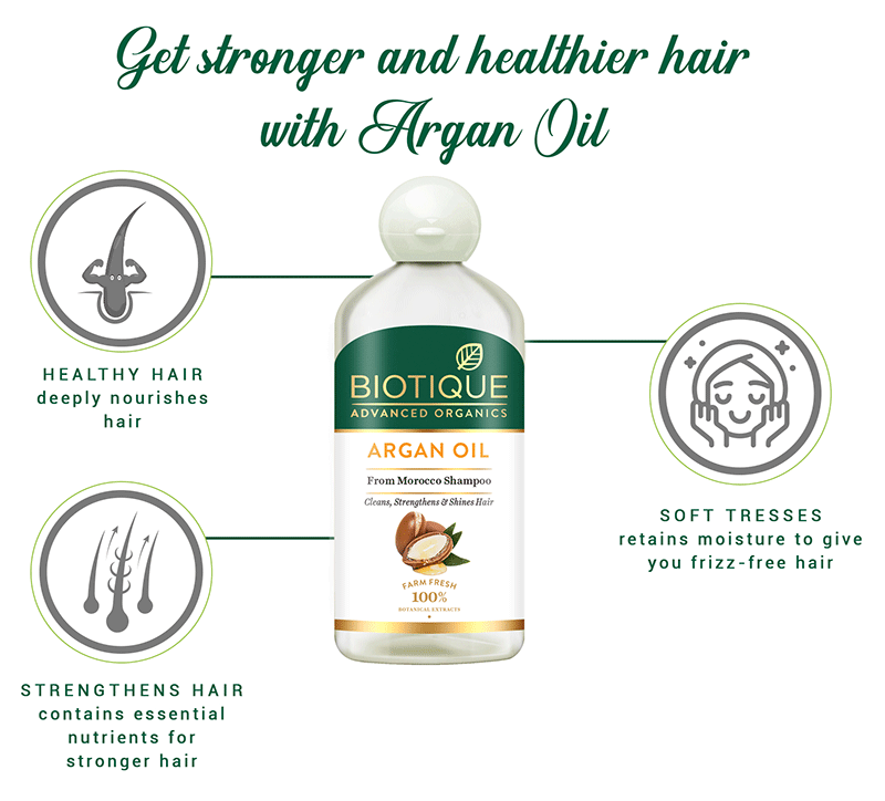 Argan oil from morocco shampoo 300ml A+ image