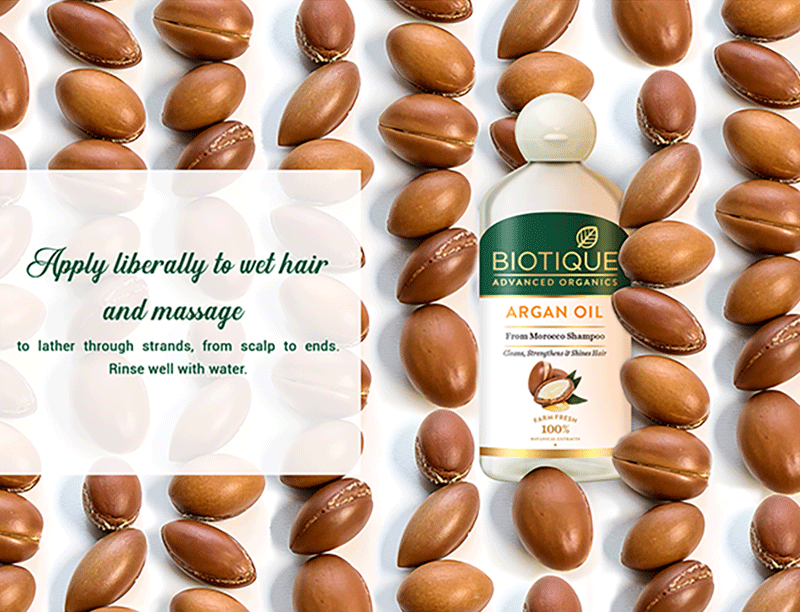 Argan oil from morocco shampoo 300ml A+ image