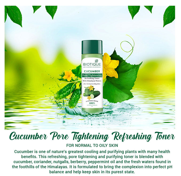 Cucumber pore tightening refreshing toner A+ image