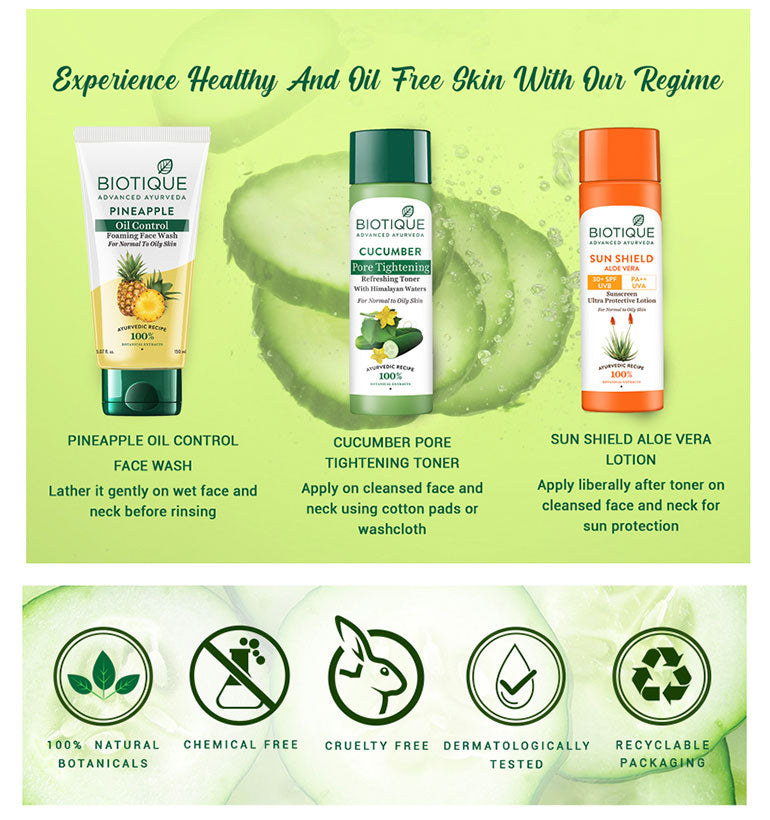 Cucumber pore tightening refreshing toner A+ image