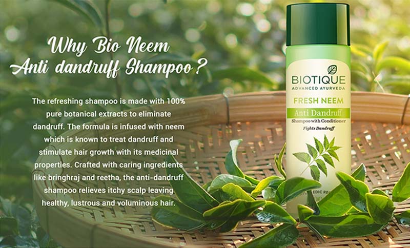 Fresh neem anti dandruff shampoo & conditioner A+ image