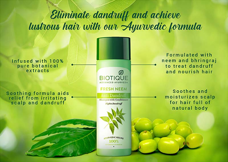 Fresh neem anti dandruff shampoo & conditioner A+ image