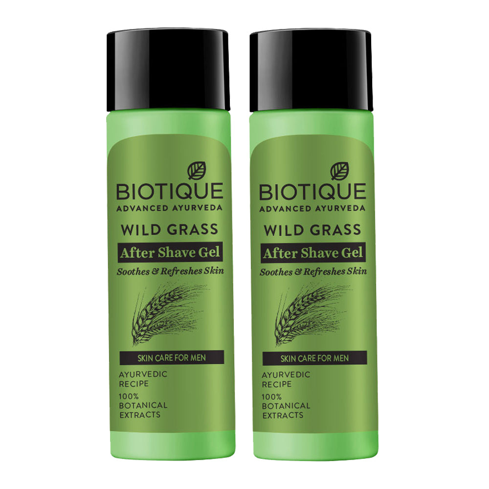 Wild grass a soothing after shave gel for men, 120ml